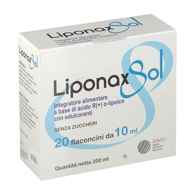 Liponax Soluzione 20 Flaconcini 10 Ml