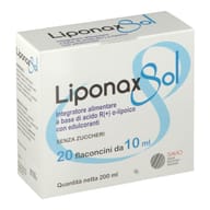 LIPONAX SOLUZIONE 20 FLACONCINI 10 ML