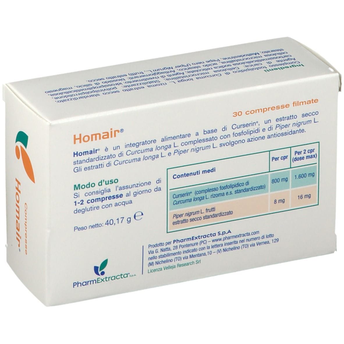 HOMAIR 30 COMPRESSE FILMATE