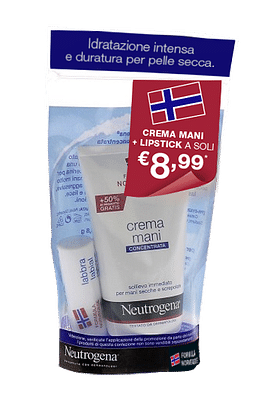 NEUTROGENA MANI PROFUMATO + LIPSTICK BUNDLE