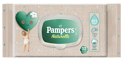 WIPES PAMPERS PROTEZIONE PURA NATURELLO 52 SALVIETTE