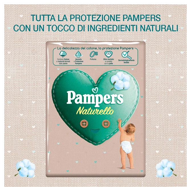 Pampers Protezione Pura Naturallor Maxi Cp 19 Pezzi