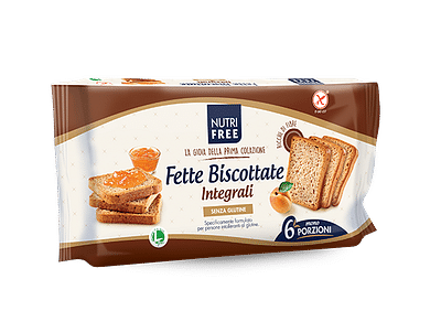 NUTRIFREE FETTE BISCOTTATE INTEGRALI 225 G