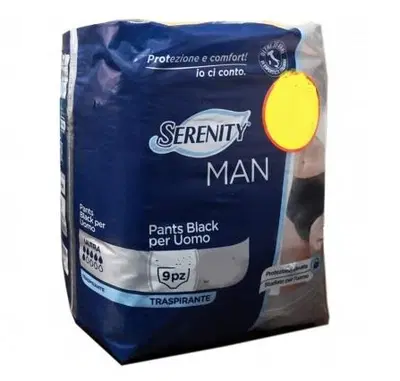 PANNOLONE SERENITY PANTS MAN M EXTRA 9 PEZZI PANNOLONE SERENITY PANTS MAN M EXTRA 9 PEZZI