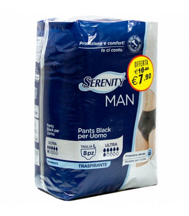 Pannolone Serenity Pants Man L Extra 8 Pezzi