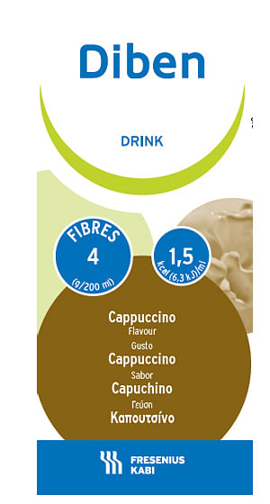 Diben Drink Cappuccino 4 Flaconi X 200 Ml