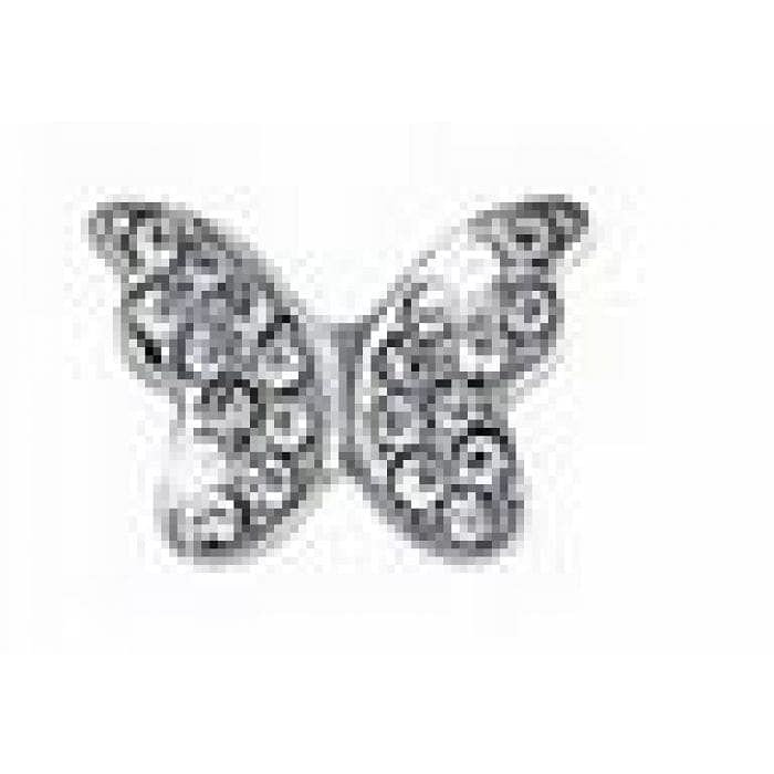 Bjt979 Orecchini Butterfly Stainless Steel