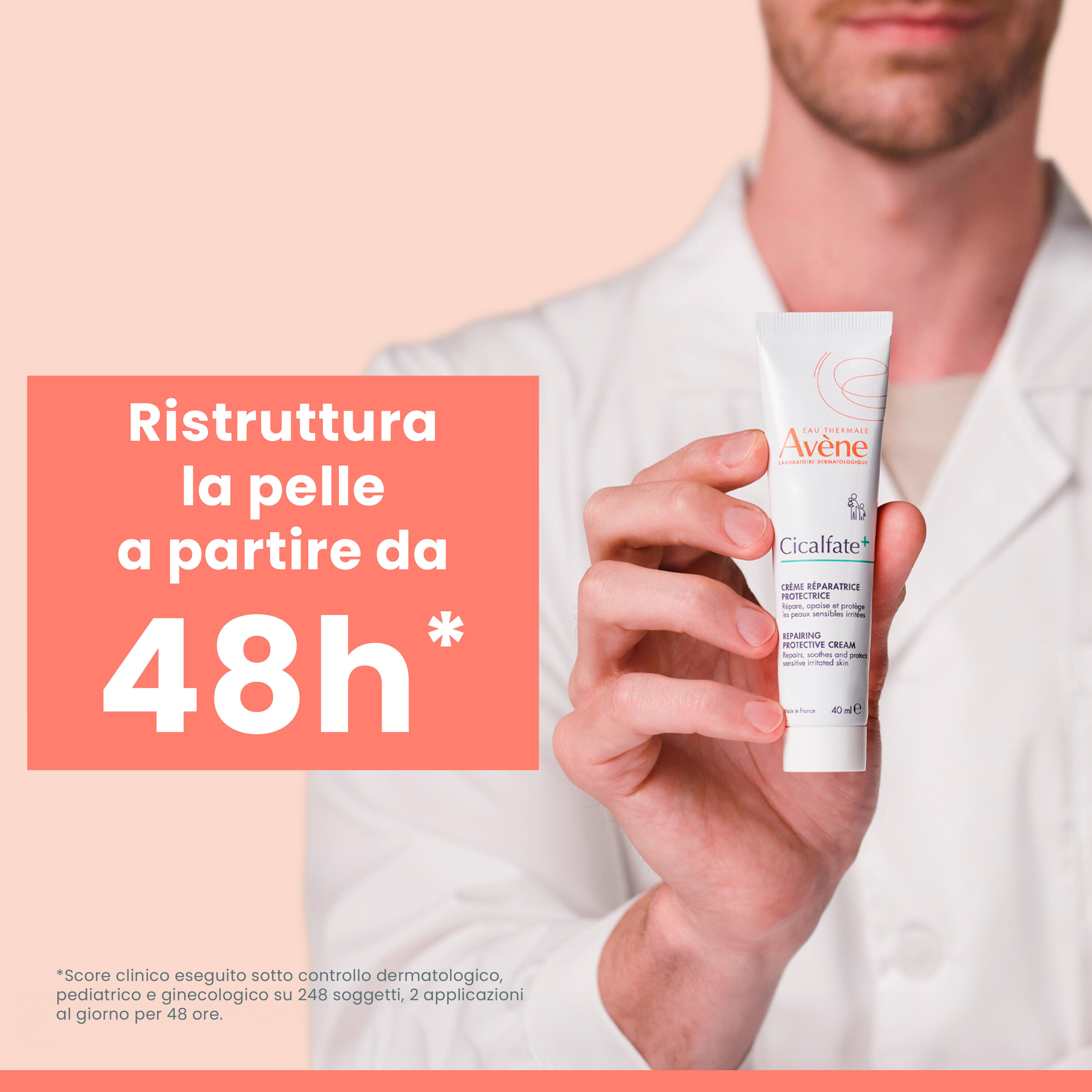 EAU THERMALE AVENE CICALFATE + CREMA RISTRUTTURANTE PROTETTIVA 40 ML