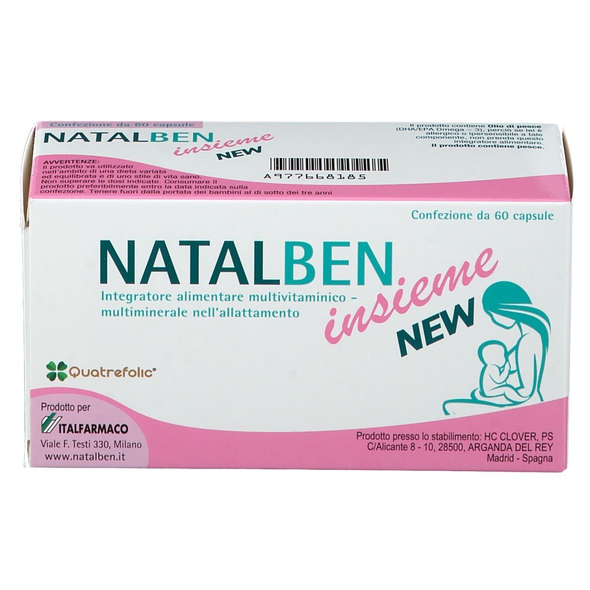 NATALBEN INSIEME NEW 60 CAPSULE