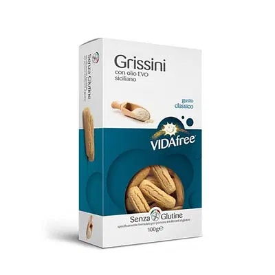 VIDAFREE GRISSINI MINI SNACK GUSTO CLASSICO 100 G VIDAFREE GRISSINI MINI SNACK GUSTO CLASSICO 100 G