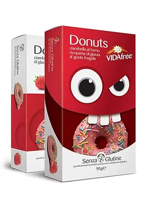 DONUTS FRAGOLA 90 G DONUTS FRAGOLA 90 G