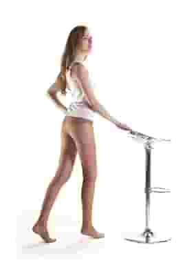 KAMILA CHERIE COLLANT MAGLIA LISCIA VISONE 4 1 PAIO