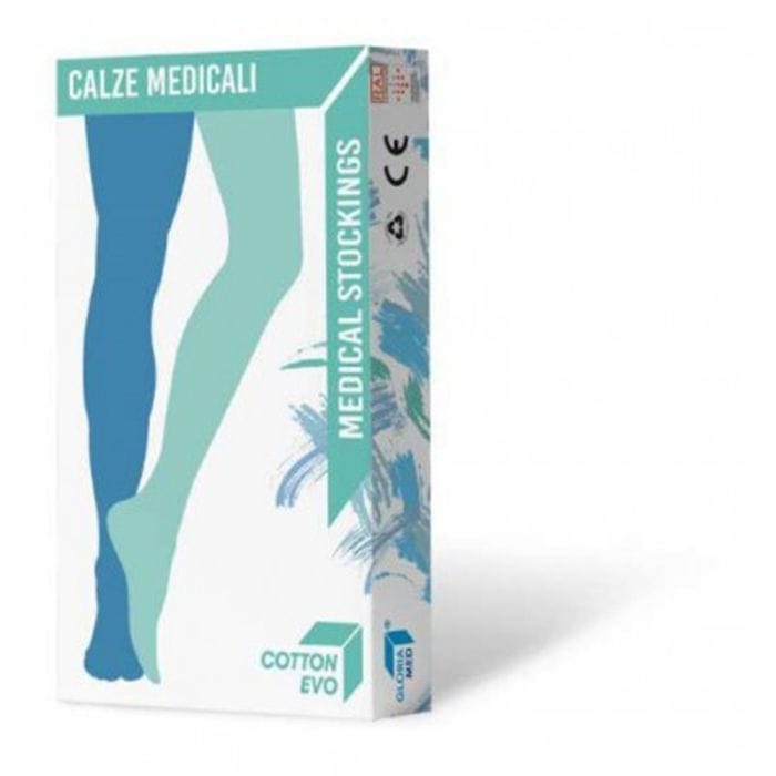 GLORIAMED COTTON EVO 262 GAMBALETTO LUNGO MAX BEIGE MISURA MEDIUM