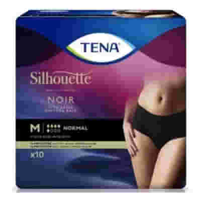 TENA SILHOUETTE NOIR M 10 PEZZI