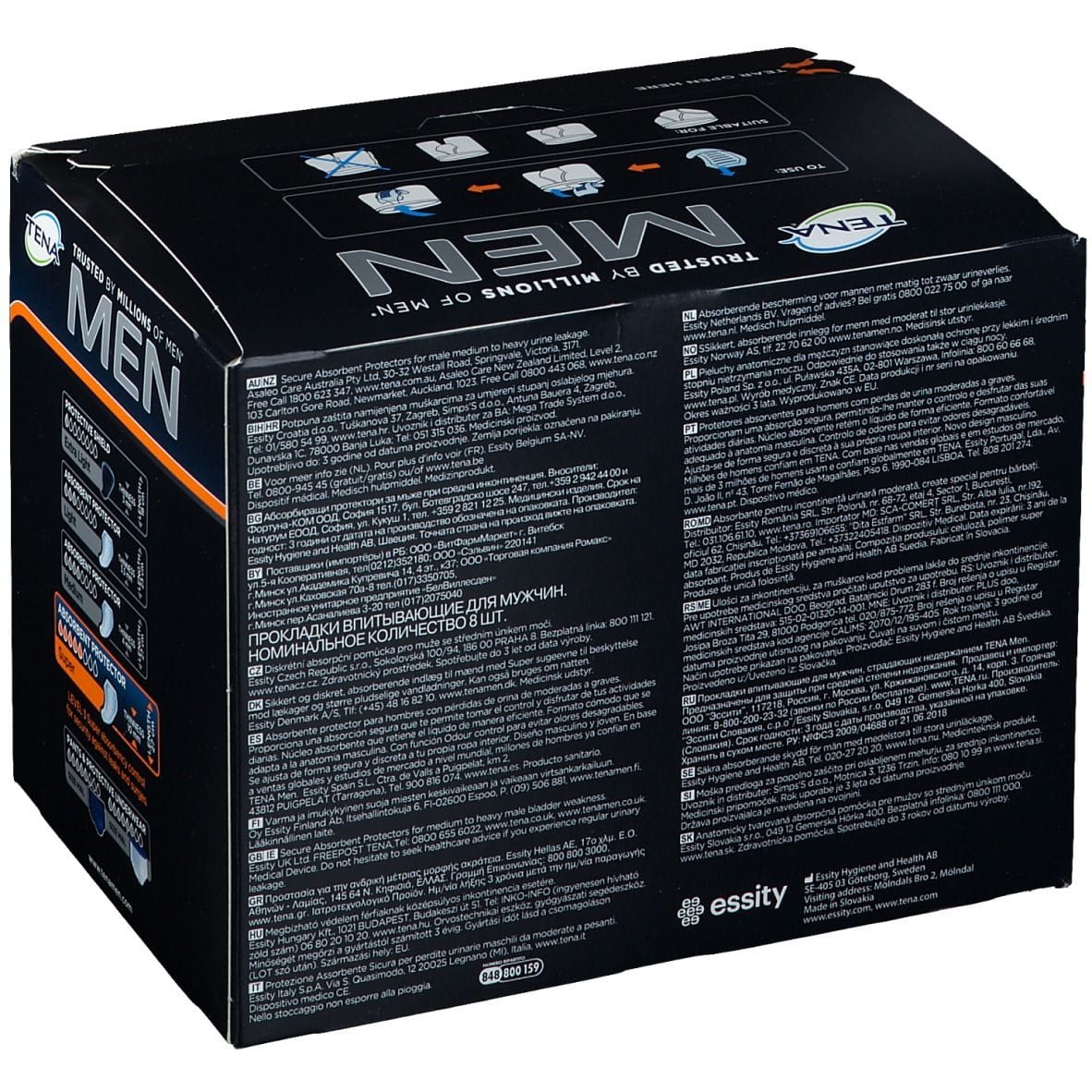 TENA MEN LIVELLO 3 8 PEZZI