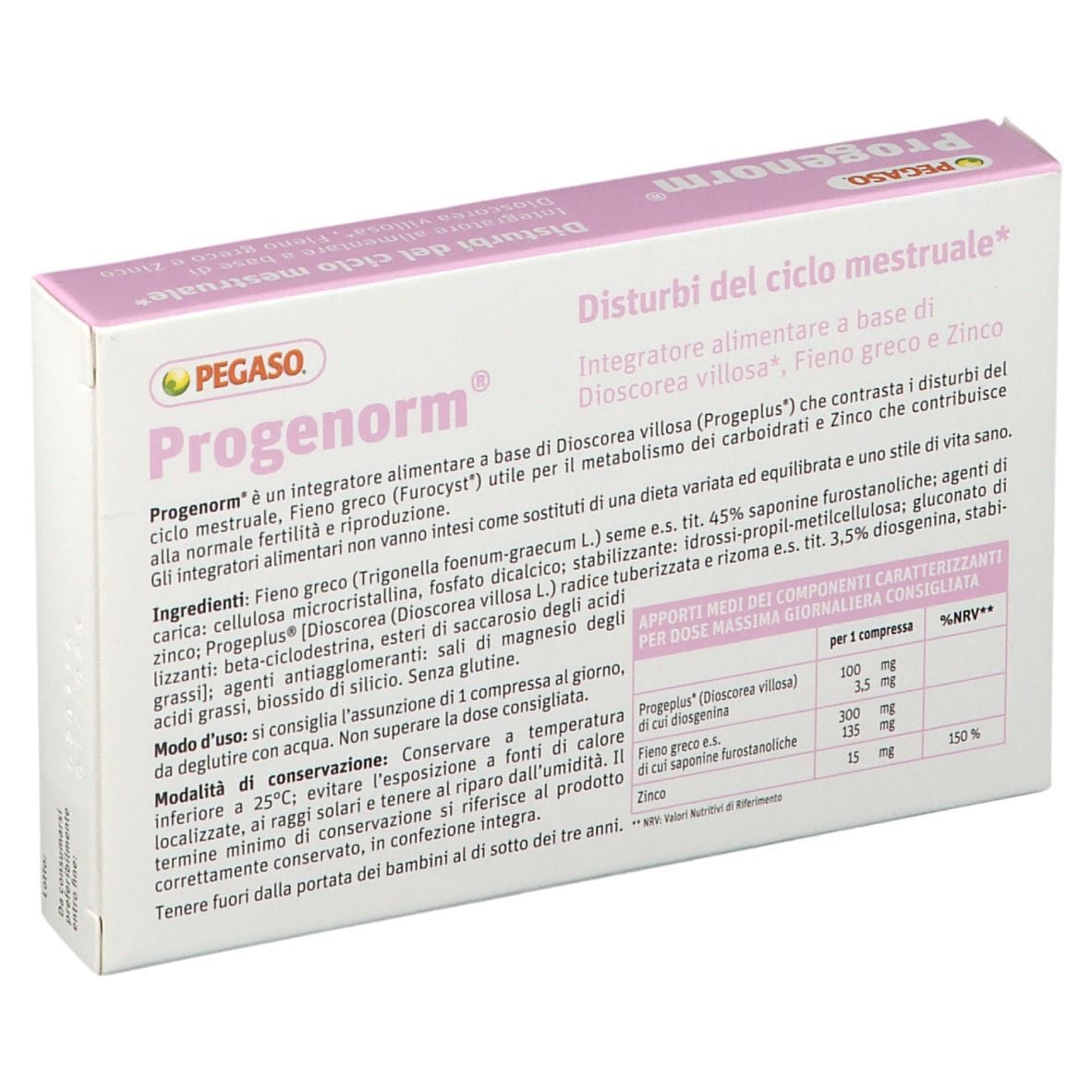 PROGENORM 20 COMPRESSE