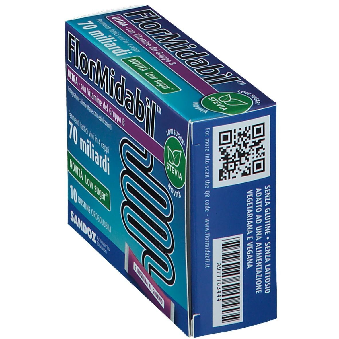 FLORMIDABIL ULTRA 10 BUSTINE CON STEVIA