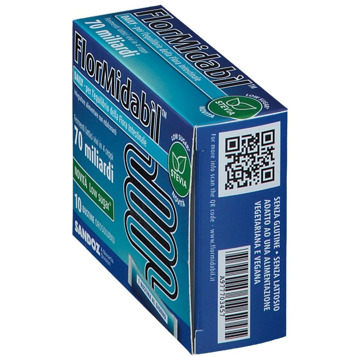 FLORMIDABIL DAILY 10 BUSTINE CON STEVIA