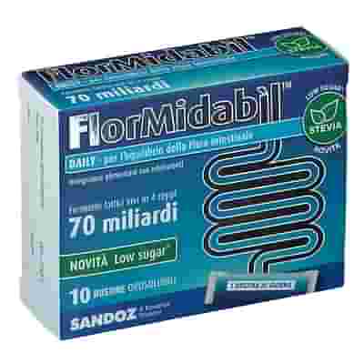 FLORMIDABIL DAILY 10 BUSTINE CON STEVIA