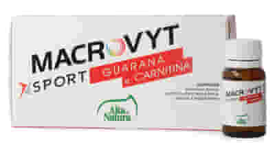 MACROVYT SPORT GUARANA' CARNITINA 10 FLACONCINI 10 ML