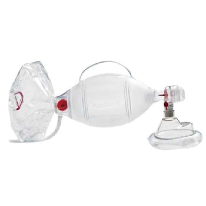 Pallone Per Rianimazione Ambu Monouso Completo Di Maschera E Reservoir