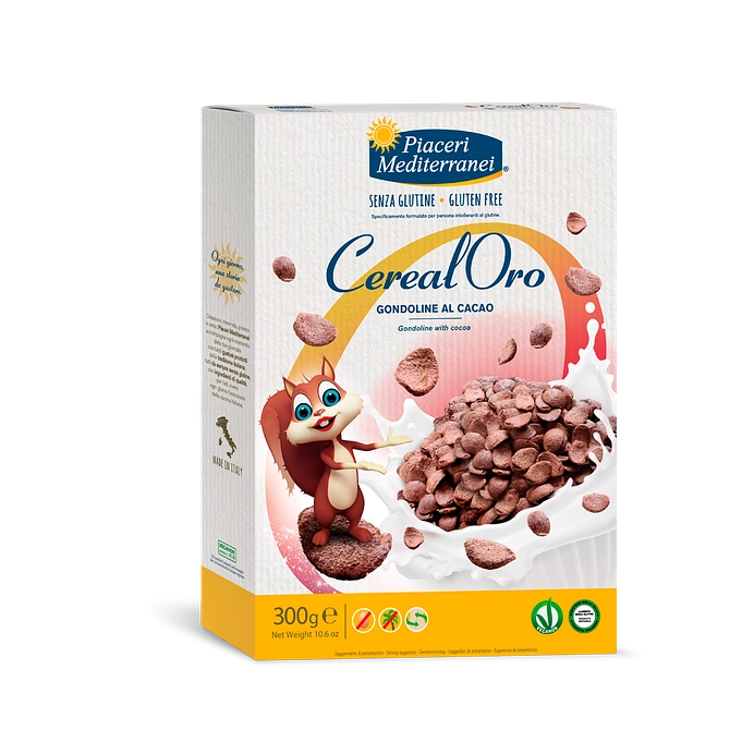 Piaceri Mediterranei Cerealoro Gondoline Cacao 300 G