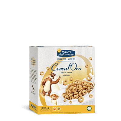 PIACERI MEDITERRANEI CEREALORO ANELLINI MIELE 300 G