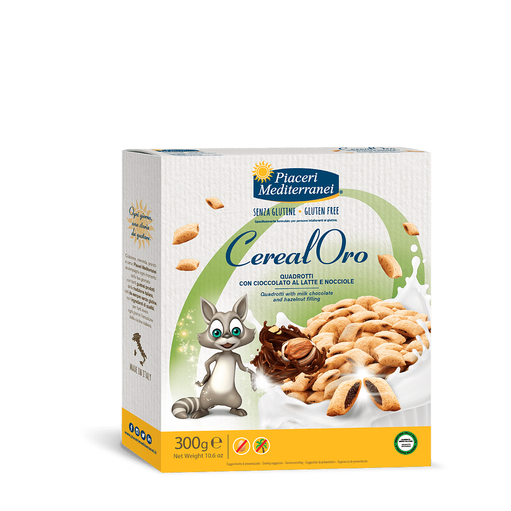 Piaceri Mediterranei Cerealoro Quadrotti 300 G