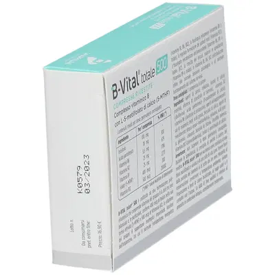 B-VITAL TOTALE 500 30 COMPRESSE B-VITAL TOTALE 500 30 COMPRESSE