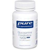 PURE ENCAPSULATIONS GLUCOSAMINA CONDROITINA + MSM 30 CAPSULE
