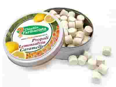 CARAMELLE PROPOLI LEMONSALVIA SENZA ZUCCHERO 40 G