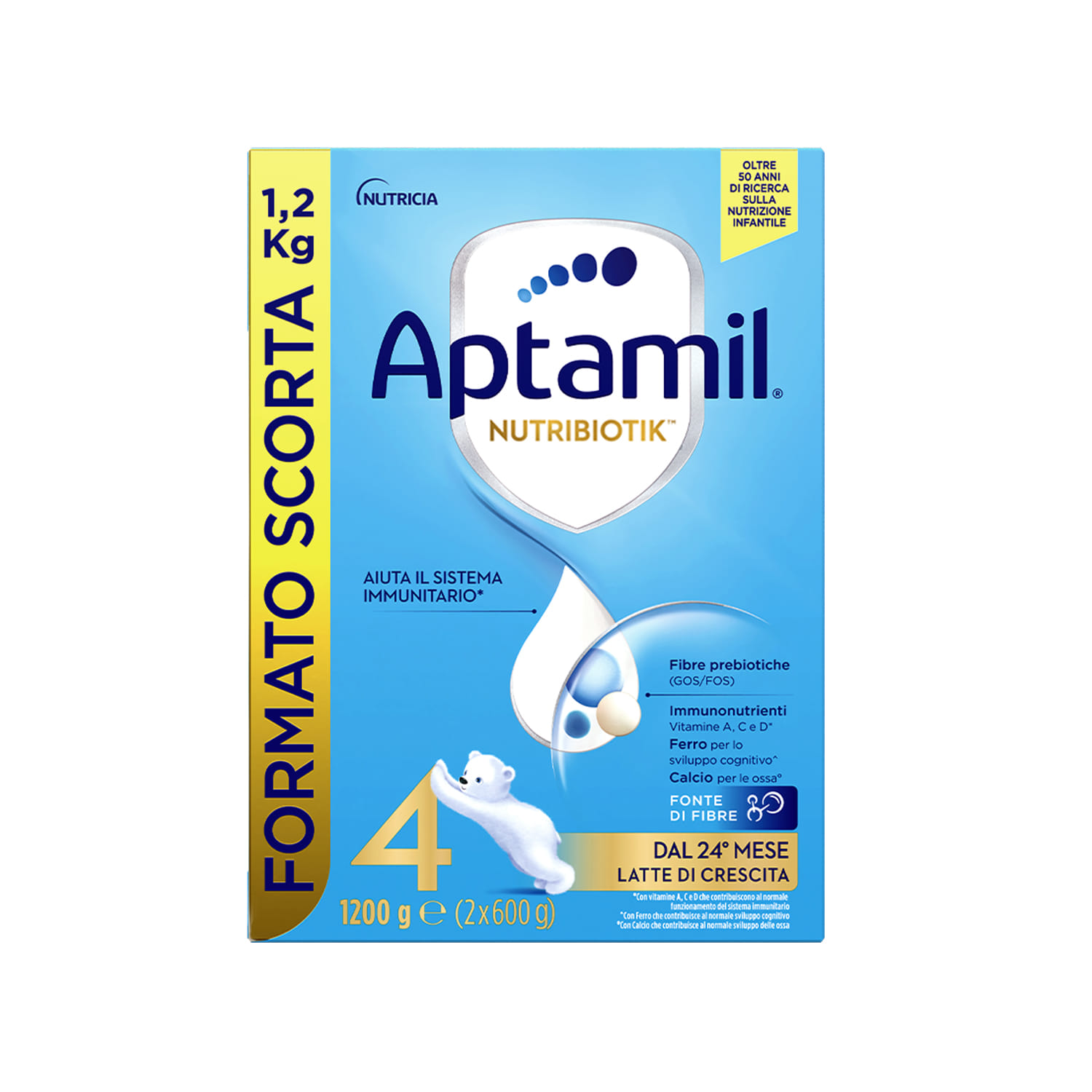 APTAMIL 4 CRESCITA POLVERE 1,2 KG