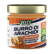WHYNATURE CREMA ARACHIDI CRUNCHY 350 G