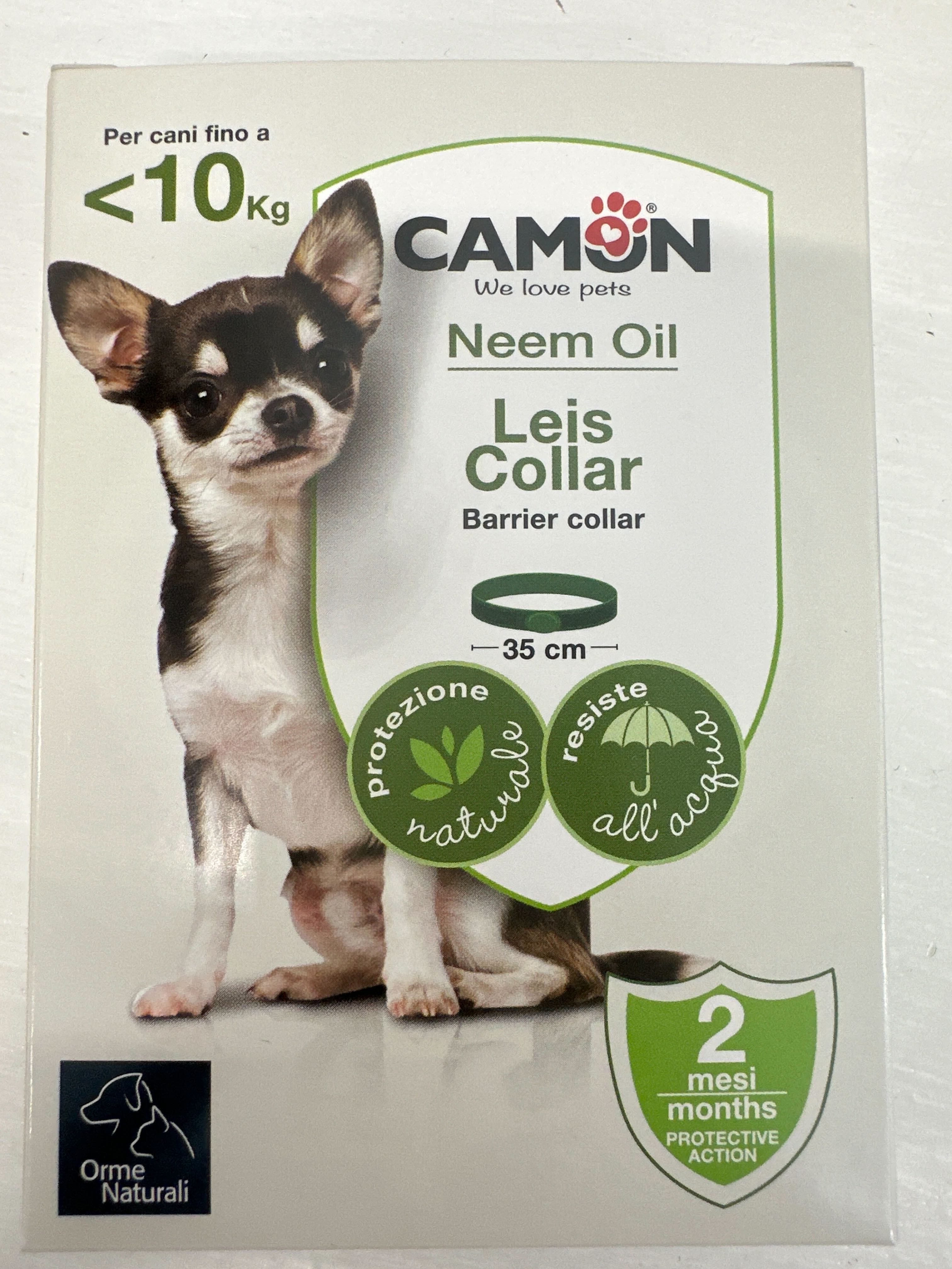 LEIS COLLARE BARRIERA CON OLIO DI NEEM CANE 35 CM S 