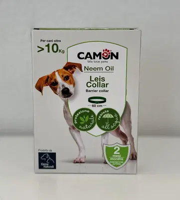 LEIS COLLARE BARRIERA CON OLIO DI NEEM CANE 60 CM L 12 PEZZI LEIS COLLARE BARRIERA CON OLIO DI NEEM CANE 60 CM L 12 PEZZI