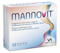 MANNOVIT 14 BUSTINE DA 4 G CON ZUCCHERI ED EDULCORANTE