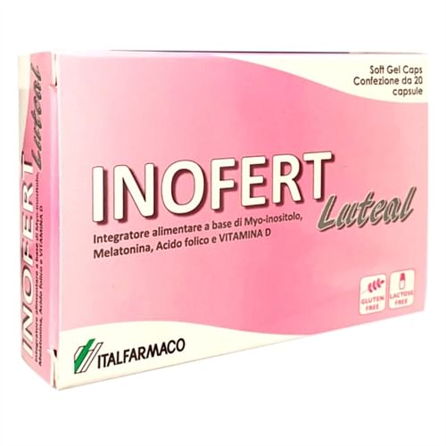 Inofert Luteal 20 Capsule Soft Gel