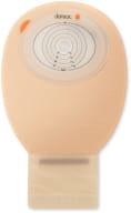 DANSAC NOVALIFE TRE 1 SACCA APERTA OPACA PIANA MAXI PER ILEOSTOMIA CON FINESTRA RITAGLIABILE 15-70X90 MM 550 ML 10 PEZZI