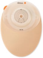 DANSAC NOVALIFE TRE 1 SACCA CHIUSA OPACA CONVEX MAXI PER COLOSTOMIA CON FINESTRA RITAGLIABILE 15-59 MM 550 ML 10 PEZZI