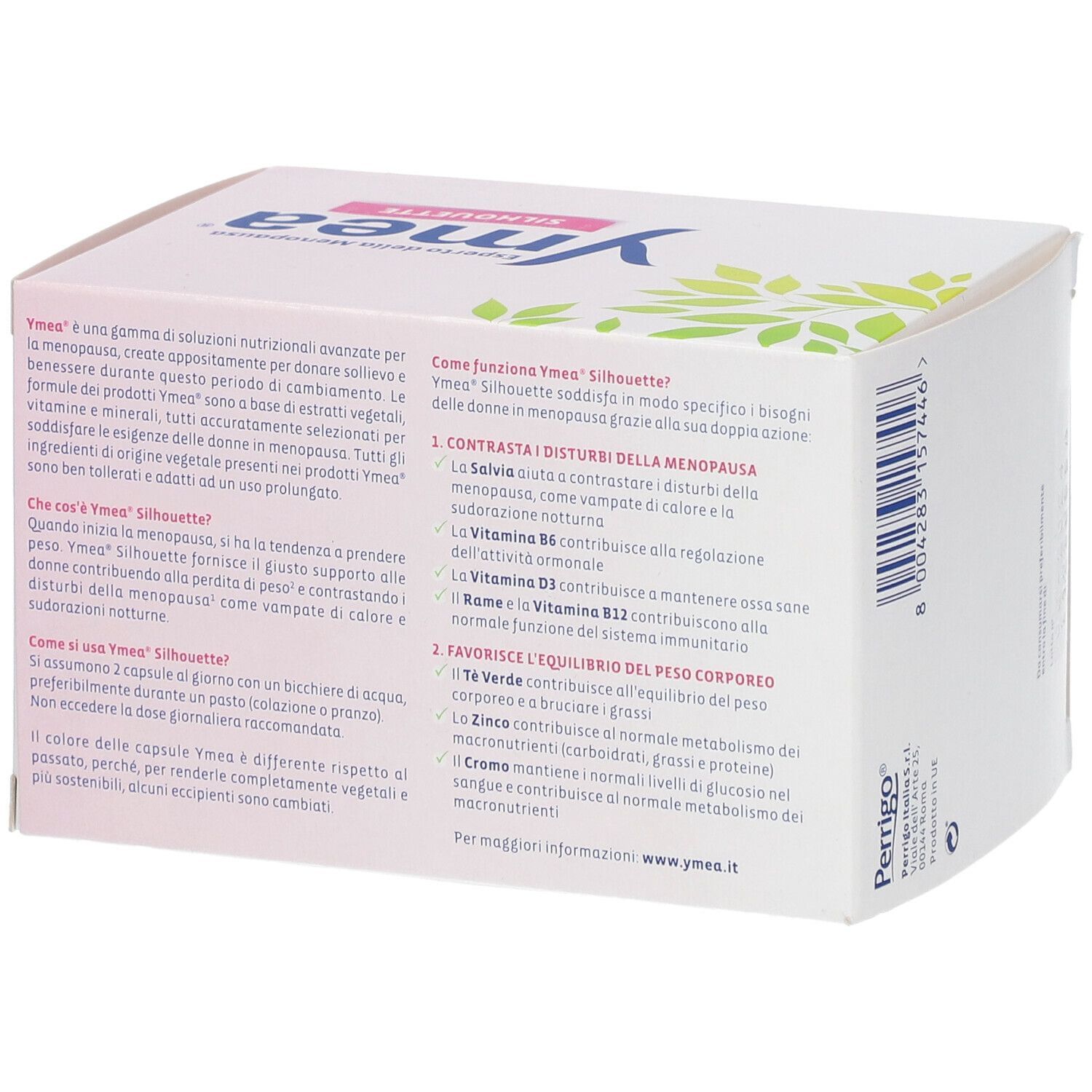 YMEA SILHOUETTE 128 CAPSULE NUOVA FORMULA