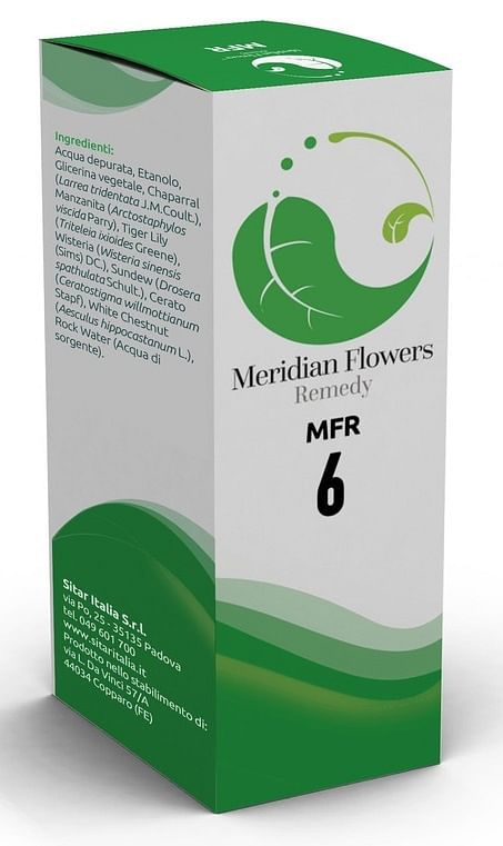 Mfr 6 Meridian Flowers Remedy Gocce 30 Ml