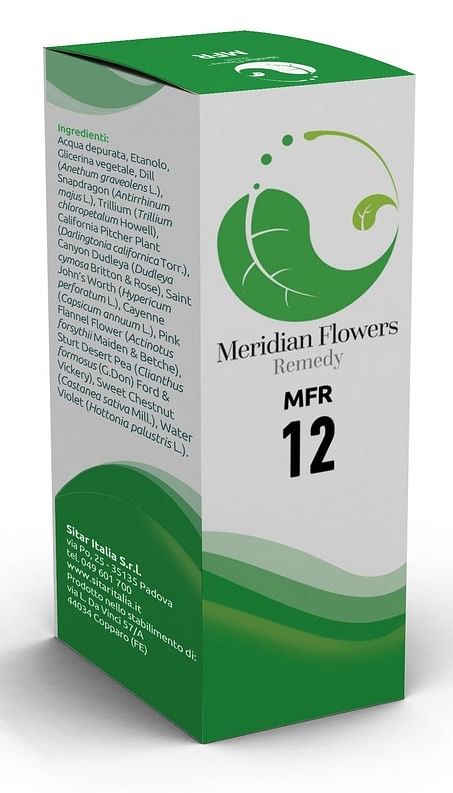 Mfr 12 Meridian Flowers Remedy Gocce 30 Ml