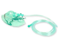 MASCHERA OSSIGENOTERAPIA PER ADULTO CONCENTRAZIONE MEDIA IN PVC TUBO PVC DIAMETRO ESTERNO 5,5MM DIAMETRO INTERNO 3MM LUNGHEZZA 200CM