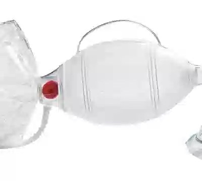MASCHERA PER PALLONE AMBU MONOUSO LARGE MISURA 6 LARGE ADULTO