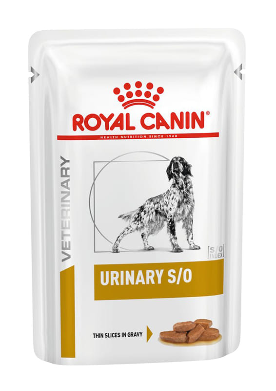 VETERINARY HEALTH NUTRITION WET DOG URINARY S/O 12 X 100 G