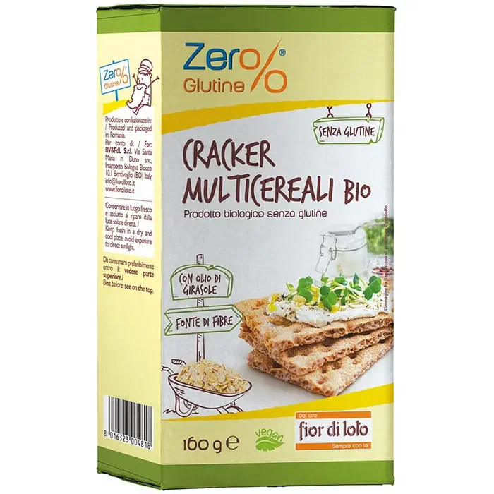 Zer%Glutine Crackers Multicereali 160 G