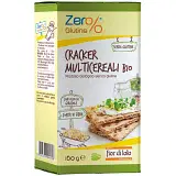 ZER%GLUTINE CRACKERS MULTICEREALI 160 G