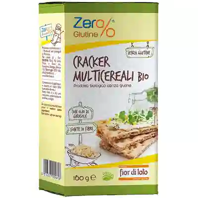 ZER%GLUTINE CRACKERS MULTICEREALI 160 G