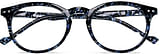 OCCHIALE DA LETTURA PREMONTATO CEF MAR NERO-BLU +2,00