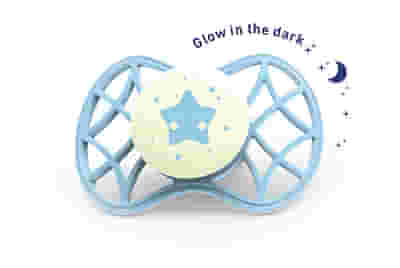 NUVITA 7065 AIR55 SUCCHIETTO SYM 0M+ GLOW AQUAMARINE